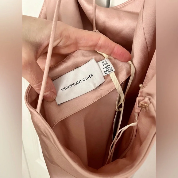 SIGNIFICANT OTHER One Another Asymmetric Hem
Cocktail Midi Dress - Picture 8 of 9